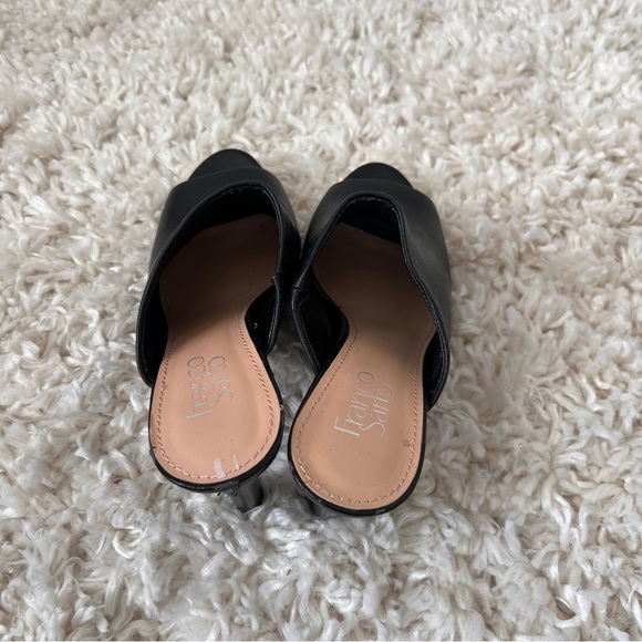 Franco Sarto Black High Heels Mules - Size 8.5 - Picture 3 of 12